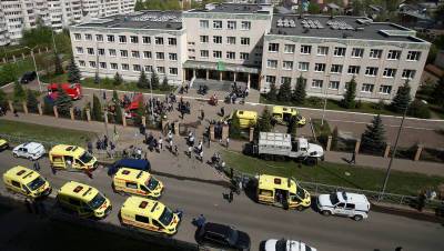 Восемь пострадавших при стрельбе в школе в Казани находятся в тяжелом состоянии
