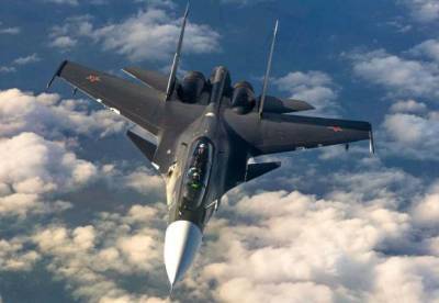 Российский Су-30 предупредил истребители Франции не приближаться к госгранице