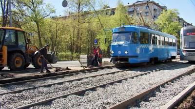 На севере Москвы досрочно отремонтировали трамвайные пути