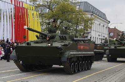 Более 30 боевых машин пехоты пополнили Балтийский флот