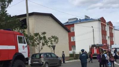 В Астраханской школе проведена частичная эвакуация учеников