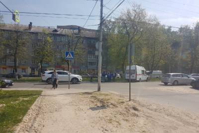 На улице Есенина в Рязани сбили 52-летнего мужчину