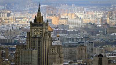 МИД РФ объявил румынского дипломата персоной нон грата в ответ на действия Бухареста