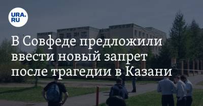 В Совфеде предложили ввести новый запрет после трагедии в Казани