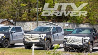 Появились снимки обновлённых пикапов Chevrolet Silverado