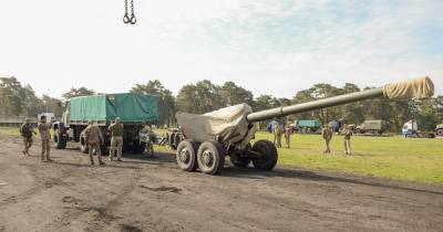 Украинские артиллеристы прибыли в Польшу для учений НАТО Dynamic Front-2021 (фото)