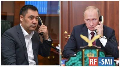 Путин и Жапаров обсудили конфликт на киргизско-таджикской границе