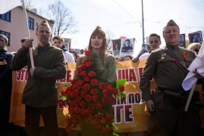Русские Латвии отпраздновали День Победы несмотря на все запреты