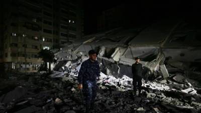 Times of Israel: в секторе Газа в результате обстрелов рухнуло жилое здание
