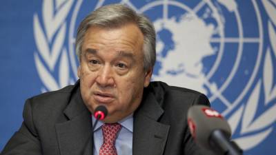 Генсек ООН прибыл в Москву для обсуждения вопросов безопасности