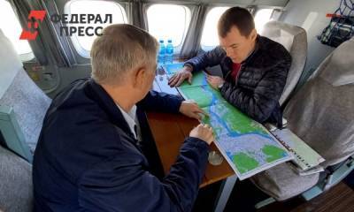 Михаил Дегтярев прибыл в затопленный район Хабаровского края