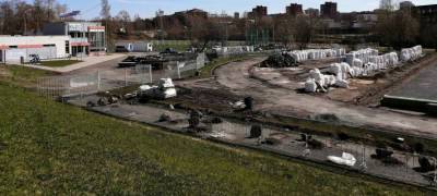 Стадион в центре Петрозаводска закрыли на ремонт