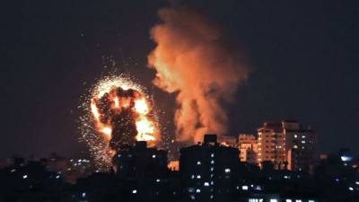 Из сектора Газа нанесли мощный удар по Тель-Авиву 130 ракетами (ВИДЕО)