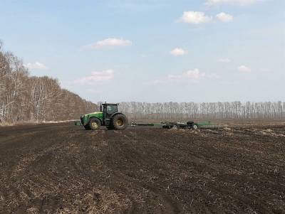 Ульяновские аграрии засеяли более половины запланированных площадей