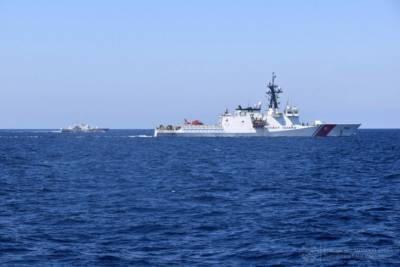 В Черном море состоялись совместные тренировки ВМС Украины и Береговой охраны