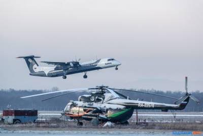 Сахалинская авиация летит в минус