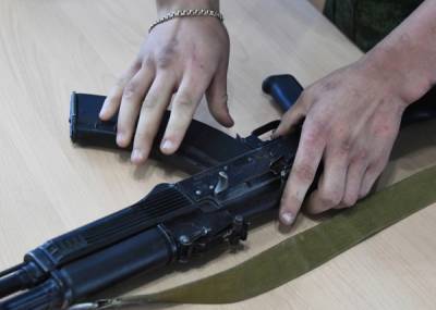 В Москве задержаны двое мужчин за стрельбу из автомата Калашникова