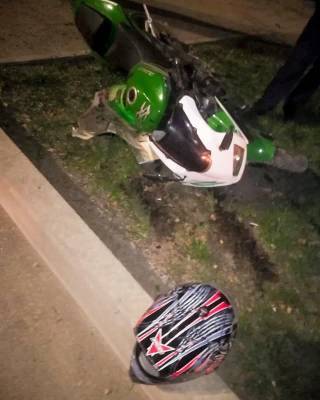 В Кузбассе подросток на мотоцикле попал в ДТП