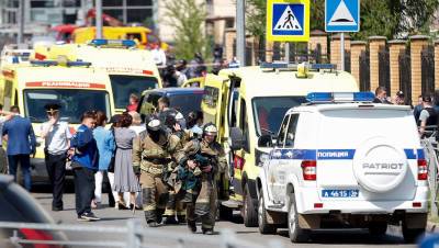В больницах после стрельбы в Казани находятся 23 человека