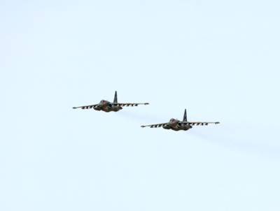 Военные летчики Забайкалья уничтожали цели с малых высот