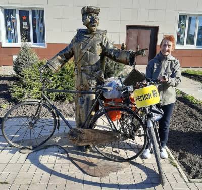 Тверская велопутешественница Юлия Михайлюк на пути в Магадан добралась до Воткинска