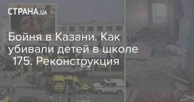 Бойня в Казани. Как убивали детей в школе №175. Реконструкция