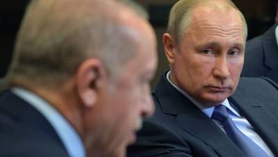 Эрдоган и Путин обсудили вопрос поставки «Спутник V» в Турцию и ситуацию в Израиле