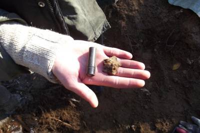 Останки минометчика в обмундировании обнаружили в Тосненском районе