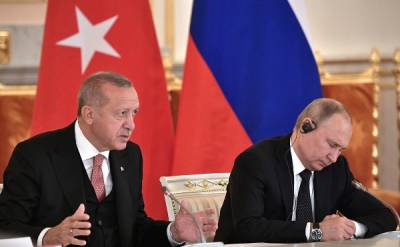Эрдоган в разговоре с Путиным предложил преподать Израилю «сильный урок»