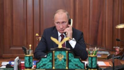Путин и Эрдоган провели телефонный разговор на фоне обострения в Палестине