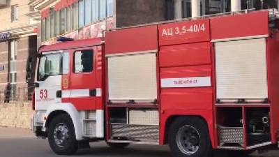 Спасатели потушили пожар в Адмиралтейском районе Петербурга