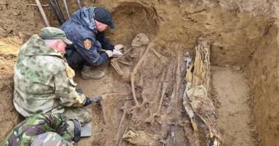 В Зеленоградском районе нашли братскую могилу девяти солдат