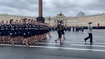 Устюженка Екатерина Паньшина стала участницей парада Победы в Санкт-Петербурге