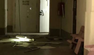 В историческом корпусе ЮФУ в Ростове-на-Дону рухнул потолок