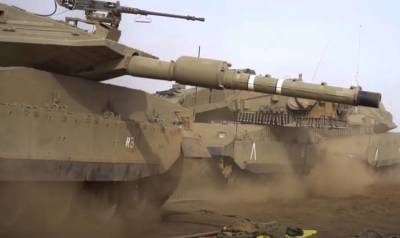 Израильская армия против сектора Газа решила задействовать танки Merkava