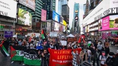 Прихильники Ізраїлю та Палестини влаштували сутички в Лондоні та Нью-Йорку