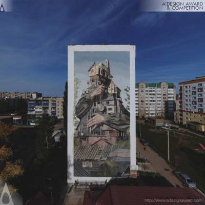 Мурал нижегородского художника получил награду международного конкурса