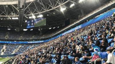 Петербургская "Газпром Арена" стала самым посещаемым стадионом сезона в Европе