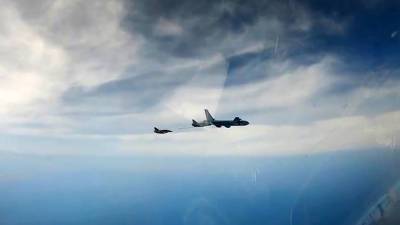Минобороны показало видео перехвата французских самолетов над Черным морем