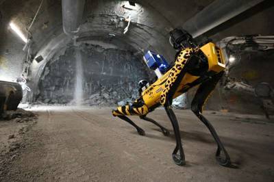 Робопса Boston Dynamics отправили в подземное ядерное хранилище