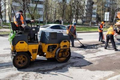 За неделю в Рязани заделали ямы на 16 улицах