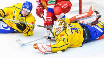 Россия обыграла Швецию в первом матче чешского этапа Евротура