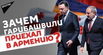 Визит Гарибашвили в Армению: что обсуждал в Ереване премьер Грузии?