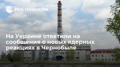 На Украине ответили на сообщения о новых ядерных реакциях в Чернобыле
