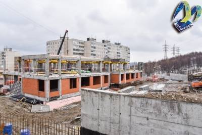 Более чем на четверть готов новый детский сад на улице Орликовой в Мурманске