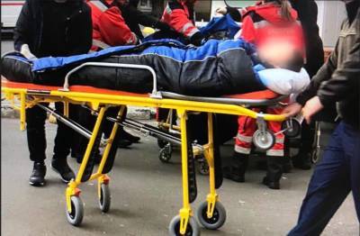 В киевский госпиталь доставили тяжело раненых бойцов ВСУ
