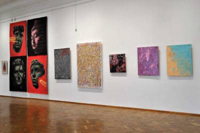 В Черкассах открылась международная выставка современного искусства "Антракт-XVII"