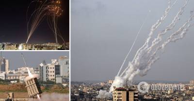 Обстрел Израиля: сектор Газа запустил более 350 ракет по Тель-Авиву. Видео