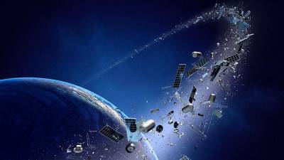 Эксперт заявил о 7 тыс. т космического мусора на орбитах Земли
