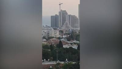 На видео попали прямые попадания в Сдероте и Ашкелоне